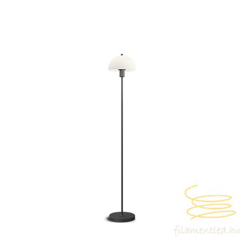 VIENDA FLOOR LAMP BLACK/GLASS E14