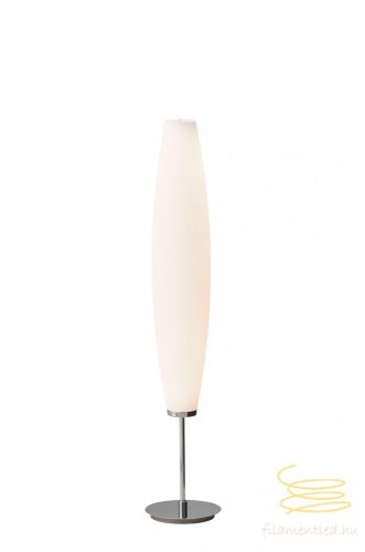 ZENTA FLOOR LAMP CHROME/OPAL GLASS LED