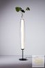 ZENTA FLOOR LAMP BLACK STRUCTURE/OPAL GLASS LED
