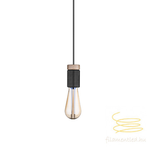 HOLDER PENDANT BLACK E27