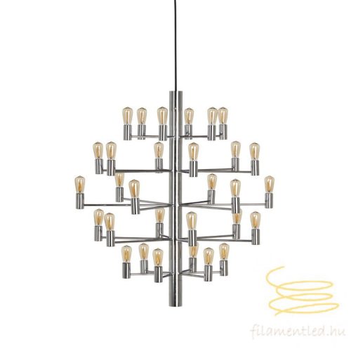 MANOLA CHANDELIER 30 CHROME E14