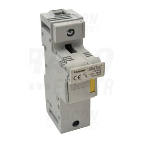   Tracon Szakaszolókapcsoló-biztosító hengeres bizt.hoz, maszkolható 100A, 22x58mm; Un=230V/400V