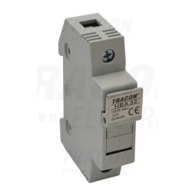   Tracon Szakaszolókapcsoló-biztosító hengeres bizt.hoz, maszkolható 32A, 10x38mm; Un=230V/400V