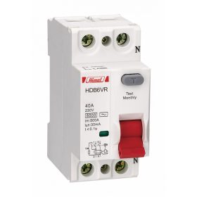 HDB6VR Életvédelmi relé A-típus 2P 25A 30mA