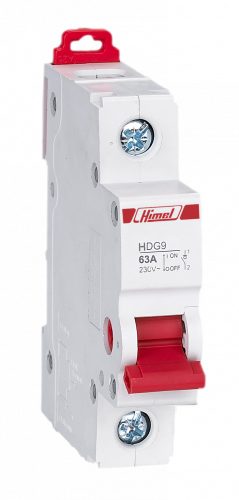 HDG9-125 Moduláris kapcsoló 1P 100A