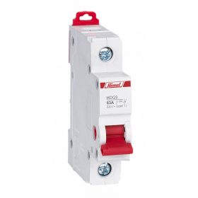 HDG9-125 Moduláris kapcsoló 1P 63A