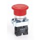 HLAY5-BS542 Piros fém φ40 vészgomb 1NC