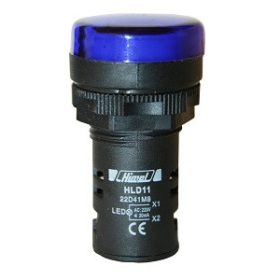HLD11-22D Kék Jelzőlámpa 24V AC.DC