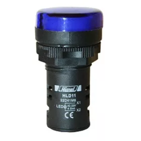 HLD11-22D Kék Jelzőlámpa 24V AC.DC