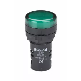 HLD11-22D Zöld Jelzőlámpa AC220V