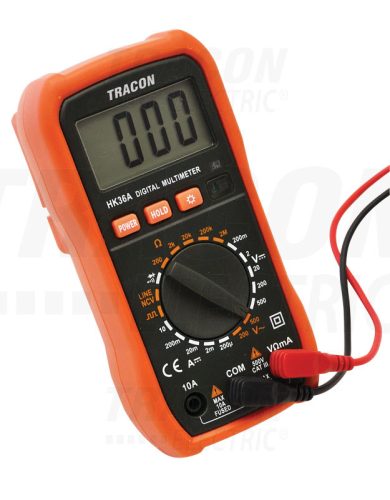 Tracon Digitális multiméter DCV,ACV,DCA,OHM,diode check,NCV,signal