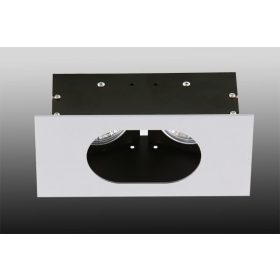   Modulux KF 002C GU5,3 MR16 12V süllyesztett dupla sport lámpatest