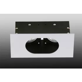   Modulux KF 002C GU5,3 MR16 12V süllyesztett dupla sport lámpatest