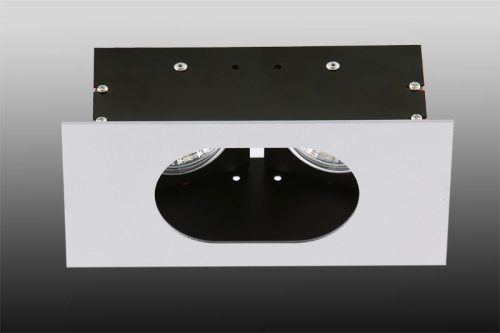Modulux KF 002C GU5,3 MR16 12V süllyesztett dupla sport lámpatest