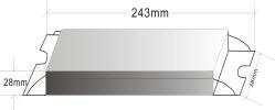 INVERTER LED 5-20W 2h Li-Ion FAT-LED-F1B 230V