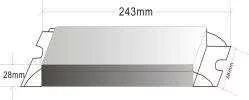INVERTER LED 5-20W 2h Li-Ion FAT-LED-F1B 230V
