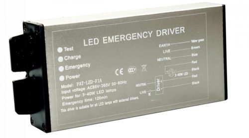 INVERTER LED 3-40W 3,7V 2,4 Ah 2h Li-Ion FAT-LED-F1A MLX