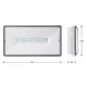 TM ONTEC S M1 180 M ST W IP65 kijáratmutató LED lámpatest