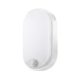 Modulux SENSO LED OLDALFALI LÁMPATEST OVÁL 14W 1000LM 4000K IP65 FEHÉR