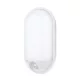 Modulux SENSO LED OLDALFALI LÁMPATEST OVÁL 20W 1600LM 4000K IP65 FEHÉR
