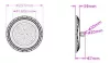 MODULUX TITAN BL EWA UFO SHB LED CSARNOKVILÁGÍTÓ LÁMPA 100W 12000LM 4000K 90° CRI80 IP65 3 ÉV