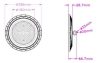 MODULUX TITAN BL EWA UFO SHB LED CSARNOKVILÁGÍTÓ LÁMPA 150W 18000LM 4000K 90° CRI80 IP65 3 ÉV