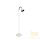 RELIEF FLOOR LAMP PEARL WHITE/FLAT WHITE E27