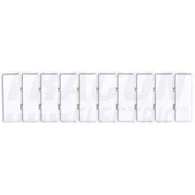   Tracon Jelölőlapka TSKA, TSKB sorozatkapocshoz, (10 modul), W=4mm TSKA1,5..