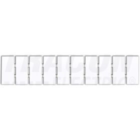   Tracon Jelölőlapka TSKA, TSKB sorozatkapocshoz, (10 modul), W=6mm TSKA4..