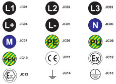 Tracon Jelölőcimke (öntapadós, L2), 30 db/A5 d=20 mm