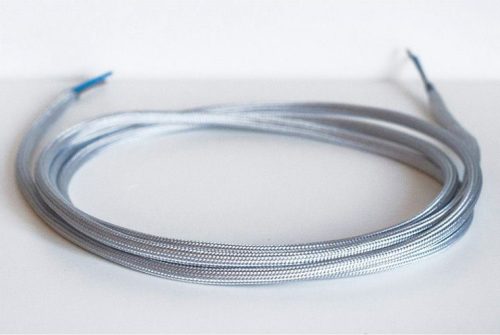 TEXTIL KÁBEL SILVER