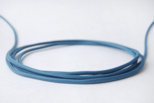 TEXTIL KÁBEL METALIC BLUE
