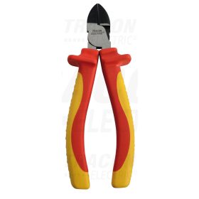   Tracon Oldalcsípő fogó, 1000V-ra szigetelt, sárga-piros nyél AC 1000V, L=160mm, 210g