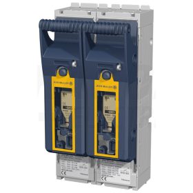   Tracon Szakaszolókapcsoló-biztosító, szerelőlapra, lapos csatlakozó 690VAC, 440VDC, 250A, 2P, NH1