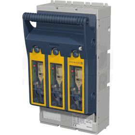   Tracon Szakaszolókapcsoló-biztosító, szerelőlapra, keretes kapocs 690VAC, 440VDC, 250A, 3P, NH1
