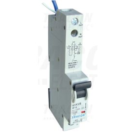   Tracon Kombinált védőkapcsoló, 2P, 1 modul, B karakterisztika 20A, 100mA, 10kA, AC, E3