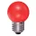 DURA L140PR Ping Ball LED 0,5W E27 piros