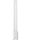 LED PLL 2G11 4pin Glass T43x325 12W (PL-L 24W helyett) 1550Lm 865 360° AC Non-Dim, 6500K
