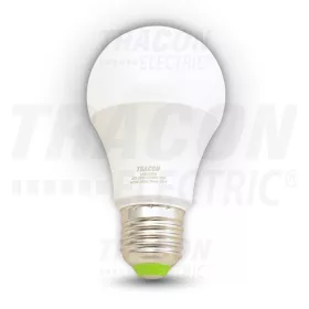   Tracon Gömb burájú LED fényforrás 230 V, 50 Hz, 10 W, 4000 K, E27, 800 lm, 250°, A60, EEI=A+