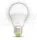 Tracon Gömb burájú LED fényforrás 230 V, 50 Hz, 10 W, 4000 K, E27, 800 lm, 250°, A60, EEI=A+