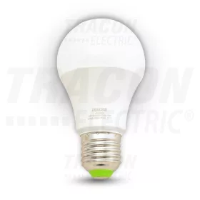   Tracon Gömb burájú LED fényforrás 230 V, 50 Hz, 10 W, 2700 K, E27, 800 lm, 250°, A60, EEI=A+