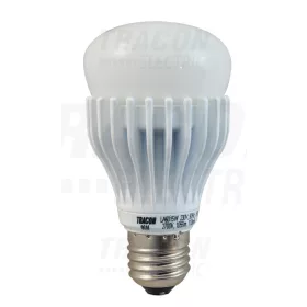   Tracon Gömb búrájú LED fényforrás 230 VAC, 15 W, 2700 K, E27, 1620 lm, 250°, A60, EEI=A+