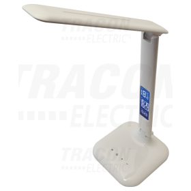   Tracon LED asztali lámpa, szab. fényerő és színhőm., LCD kijelző 100-240 V, 50 Hz, 4 W, 2700-6000 K