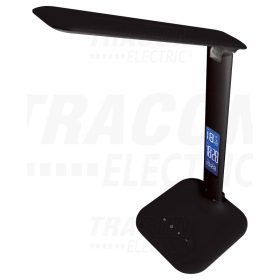   Tracon LED asztali lámpa, szab. fényerő és színhőm., LCD kijelző 100-240 V, 50 Hz, 4 W, 2700-6000 K