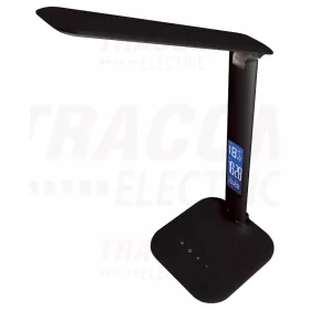   Tracon LED asztali lámpa, szab. fényerő és színhőm., LCD kijelző 100-240 V, 50 Hz, 4 W, 2700-6000 K