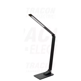   LED asztali lámpa,szab.fényerő,színhőm,vezetéknélk.töltő