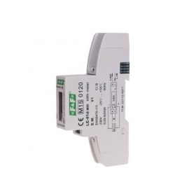   F&F Fogyasztásmérő DIN sínre, egyfázisú, MID hitelesített LCD 5-45A
