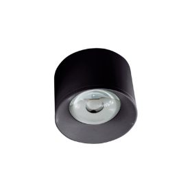   LED FTS R1605 7W felületre szerelhető mélysugárzó kerek fekete