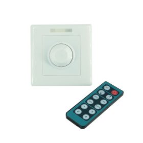   LED DIMMER FOR WALL 230V 1,3A fali fényerőszabályozó távirányítóval