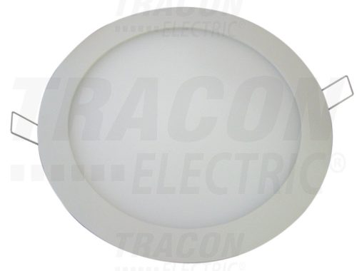 Tracon Beépíthető LED mélysugárzó, kerek, fehér 220-240 VAC; 6 W; 390 lm; D=118 mm, 4000 K; IP40, EEI=A